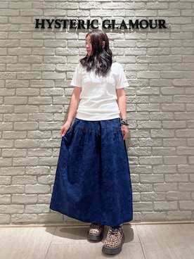 「ティアードスカート」｜SUZUKIさん（レディース・150cm）の夏コーディネート