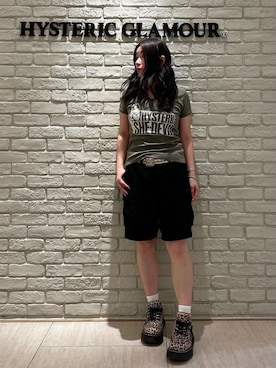 「アイテム（カーゴパンツ）」を使った、SUZUKIさん（レディース・150cm）の夏コーディネート
