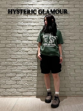 「HYSTERIC GLAMOUR」｜SUZUKIさん（レディース・150cm）の夏コーディネート