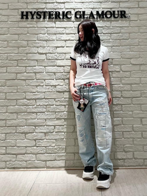 FLAME LOGO テープベルト（ベルト）｜HYSTERIC GLAMOUR