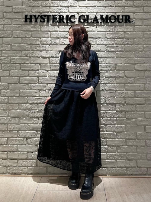 HYSTERIC GLAMOUR バンド 総ロゴ スカート C49 HYSTERIC GLAMOUR バンド 総ロゴ スカート C49 - メルカリ