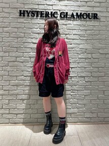 HYSTERIC LOGO刺繍 カーディガン【即購入OK】 BREAK IT UP刺繍 カーディガン|HYSTERIC GLAMOUR MEN | HYSTERIC