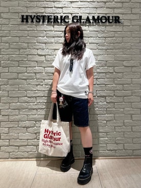 「HYSTERIC GLAMOUR（ヒステリックグラマー）のアイテム」を使った、SUZUKIさん（レディース・150cm）の夏コーディネート