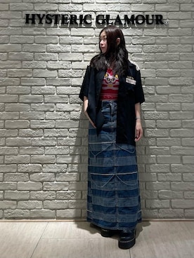 「アイテム（キャミソール、レッド系）」を使った、SUZUKIさん（レディース・150cm）の夏コーディネート