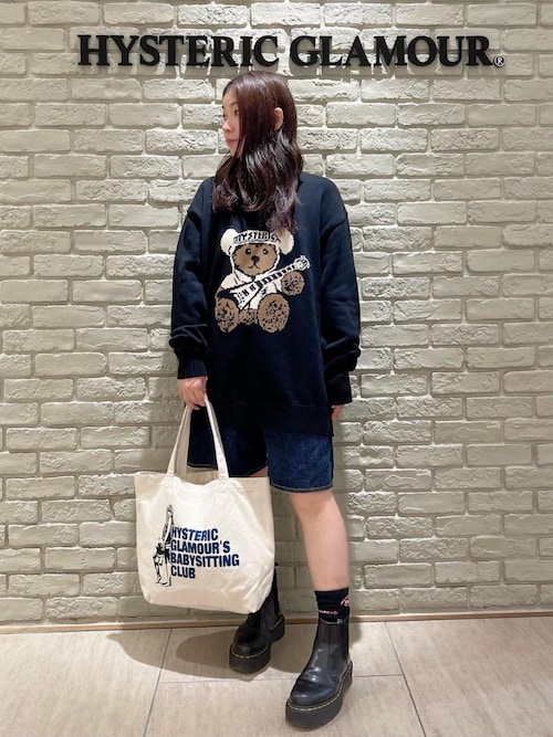 ヒステリックグラマー　パンダ　シャギーニット ヒステリックグラマー パンダ シャギーニット - メルカリ