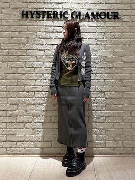 ヒステリックグラマー　hysteric glamour タックキュロットスカート HYSTERIC GLAMOUR（ヒステリックグラマー）の「SUNDAY GIRL