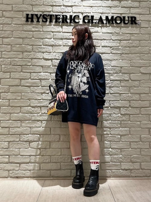 HYSTERIC QUEEN オーバーサイズTシャツ（Tシャツ/カットソー