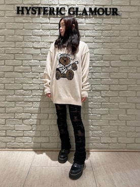 「HYSTERIC GLAMOUR（ヒステリックグラマー）のアイテム」を使った、SUZUKIさん（レディース・150cm）の秋コーディネート