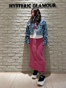 「HYSTERIC GLAMOUR（ヒステリックグラマー）のアイテム」を使った、SUZUKIさん（レディース・150cm）の秋コーディネート