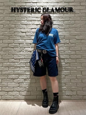 「HYSTERIC GLAMOUR（ヒステリックグラマー）のアイテム」を使った、SUZUKIさん（レディース・150cm）の秋コーディネート
