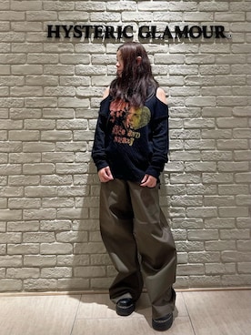 「HYSTERIC GLAMOUR（ヒステリックグラマー）のアイテム」を使った、SUZUKIさん（レディース・150cm）の秋コーディネート