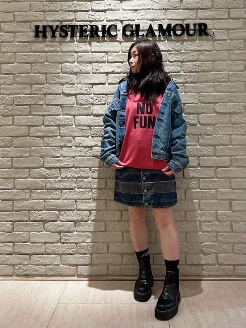 【レア】ヒステリックグラマー　hysteric glamour デニムジャケット デニムジャケット|HYSTERIC GLAMOUR MEN | HYSTERIC GLAMOUR