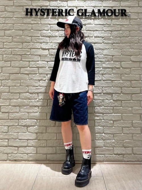 帽子 hysteric glamour denim hat vixen girl VIXEN GIRL メッシュキャップ|HYSTERIC GLAMOUR MEN | HYSTERIC