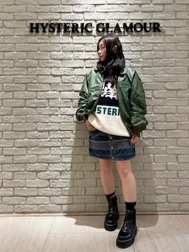 「アイテム（ミリタリージャケット）」を使った、SUZUKIさん（レディース・150cm）の秋コーディネート