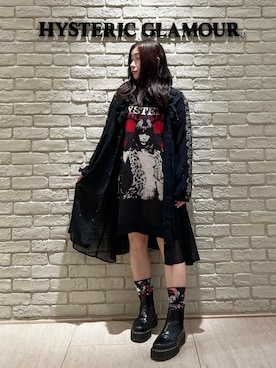 「ロック」｜SUZUKIさん（レディース・150cm）の秋コーディネート