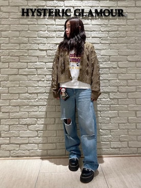 「ロック」｜SUZUKIさん（レディース・150cm）の秋コーディネート