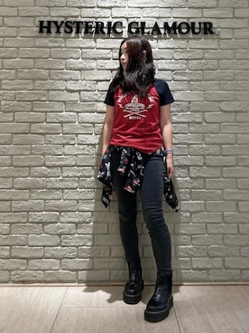 「ロック」｜SUZUKIさん（レディース・150cm）の秋コーディネート