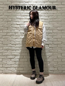 「2025AW」｜「アイテム（その他アウター）」を使った、SUZUKIさん（レディース・150cm）の秋コーディネート
