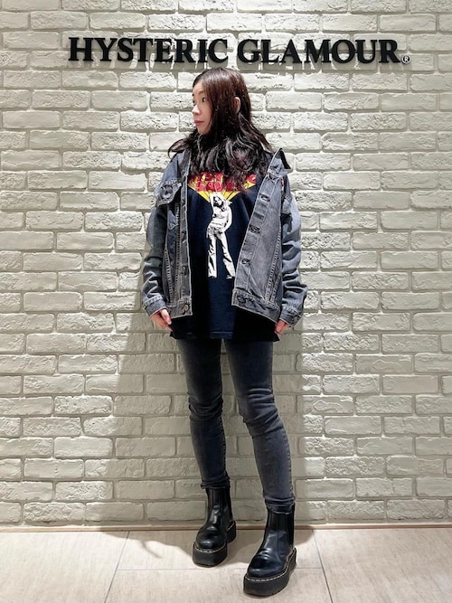 HYSTERIC GLAMOUR スキニーデニムパンツ　♪♪新品未使用品です☆ HYSTERIC SPY スキニーデニムパンツ|HYSTERIC GLAMOUR WOMEN