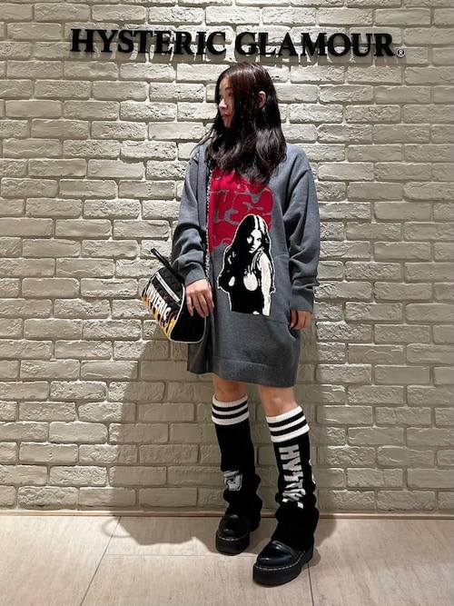 FLAME WOMAN編込 ワンピース（ワンピース）｜HYSTERIC GLAMOUR