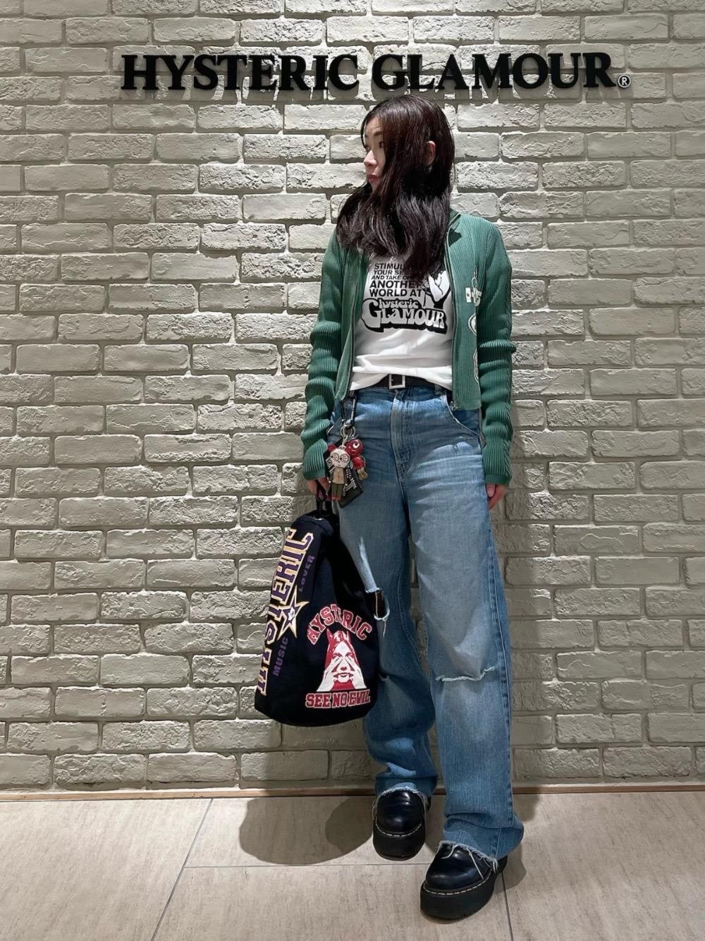 ヒステリックグラマー コインケース ロゴ スタッズ ミニ財布