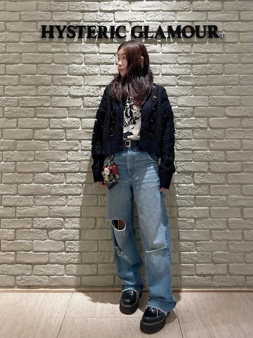 HYSTERIC GLAMOUR ストレートデニム 34 ストレートデニムパンツ|HYSTERIC GLAMOUR MEN | HYSTERIC