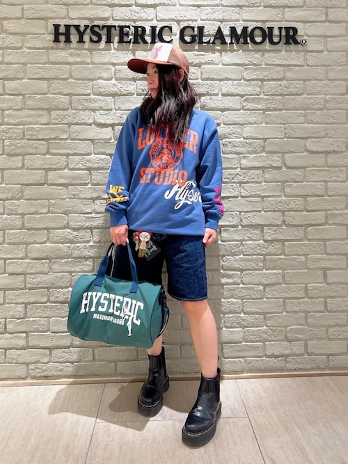 【新作】ヒステリックグラマー　RIDIN’EASY メッシュキャップ　ブラック HYSTERIC GLAMOUR - 【新作】ヒステリックグラマー RIDIN'EASY