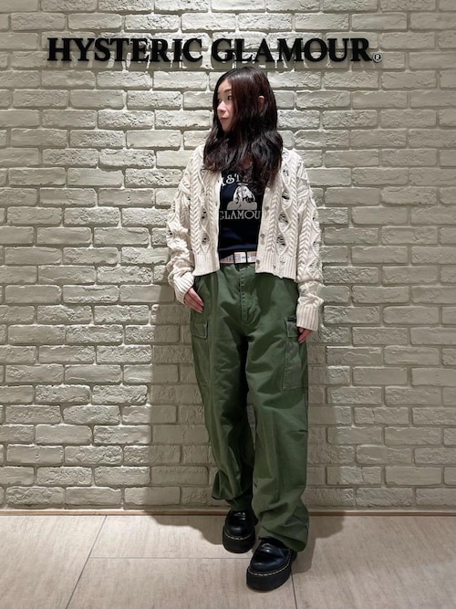 ヒステリックグラマー HYSTERIC ANGEL ショート丈Tシャツ HYSTERIC ANGEL ショート丈Tシャツ|HYSTERIC GLAMOUR WOMEN