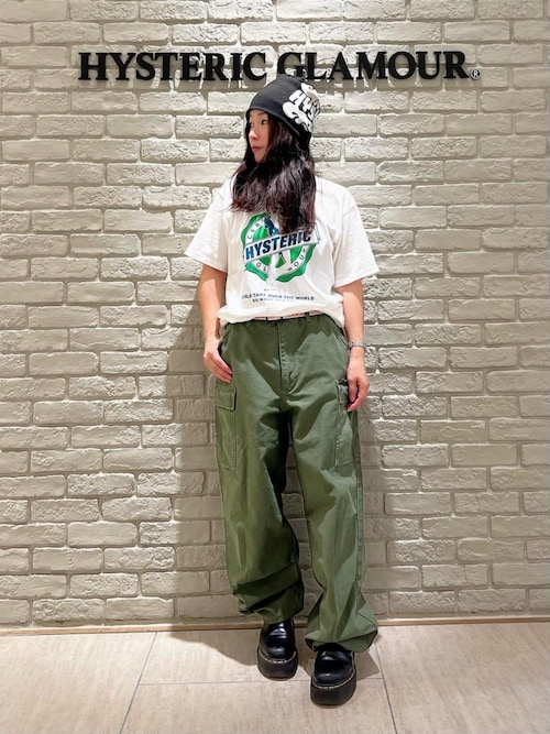 90's HYSTERIC GLAMOUR  ワッペン カーゴ パンツy2k 6ポケットカーゴパンツ（カーゴパンツ）｜HYSTERIC GLAMOUR