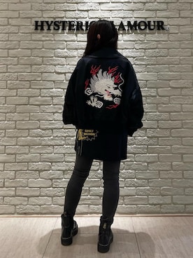 「ロック」｜SUZUKIさん（レディース・150cm）の秋コーディネート