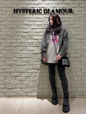 「HYSTERIC GLAMOUR（ヒステリックグラマー）のアイテム」を使った、SUZUKIさん（レディース・150cm）の秋コーディネート
