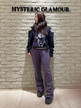 「アイテム（スウェットパンツ）」を使った、SUZUKIさん（レディース・150cm）の秋コーディネート