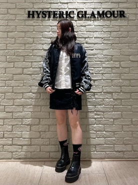 「アイテム（ソックス/靴下）」を使った、SUZUKIさん（レディース・150cm）の秋コーディネート