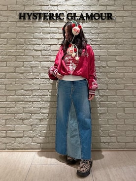 「アイテム（ネックウォーマー/スヌード）」を使った、SUZUKIさん（レディース・150cm）の秋コーディネート