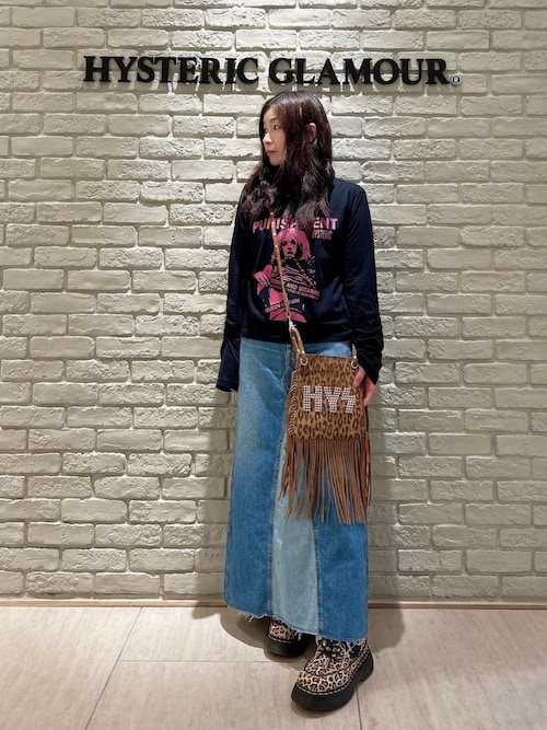 SNAKE LOOP リメイクデニムスカート（スカート）｜HYSTERIC