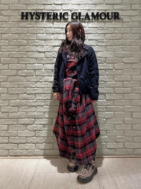 「ロック」｜SUZUKIさん（レディース・150cm）の秋コーディネート