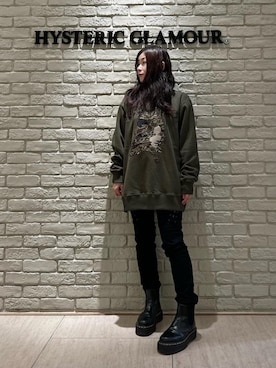 「HYSTERIC GLAMOUR（ヒステリックグラマー）のアイテム」を使った、SUZUKIさん（レディース・150cm）の秋コーディネート