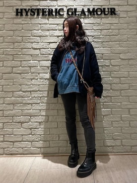「アイテム（その他アウター）」を使った、SUZUKIさん（レディース・150cm）の秋コーディネート