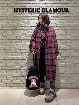 「ロック」｜「アイテム（トップス）」を使った、SUZUKIさん（レディース・150cm）の秋コーディネート