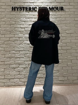 「バックプリント」｜SUZUKIさん（レディース・150cm）の秋コーディネート