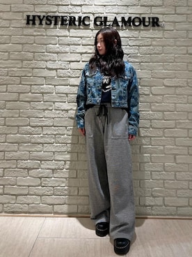 「アイテム（デニムジャケット）」を使った、SUZUKIさん（レディース・150cm）の秋コーディネート