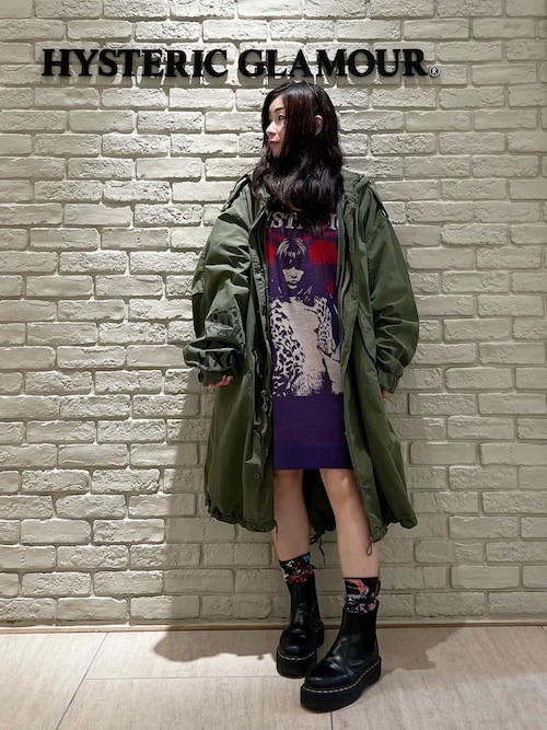 HYSTERIC GLAMOUR SKULL BERRYジャカード ワンピース HYSTERIC GLAMOUR（ヒステリックグラマー）の「SKULL BERRYジャカード