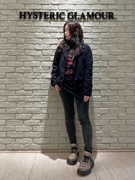 「ロック」｜SUZUKIさん（レディース・150cm）の秋コーディネート