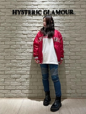 「アイテム（スタジャン）」を使った、SUZUKIさん（レディース・150cm）の秋コーディネート