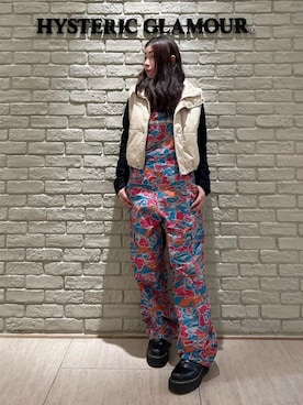 「アイテム（つなぎ/オールインワン、その他）」を使った、SUZUKIさん（レディース・150cm）の秋コーディネート