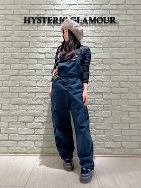 「アイテム（オールインワン・サロペット）」を使った、SUZUKIさん（レディース・150cm）の秋コーディネート