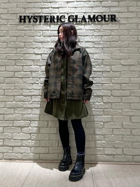 「HYSTERIC GLAMOUR（ヒステリックグラマー）のアイテム」を使った、SUZUKIさん（レディース・150cm）の秋コーディネート