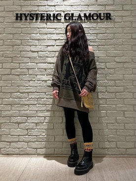 「アイテム（ソックス/靴下）」を使った、SUZUKIさん（レディース・150cm）の秋コーディネート