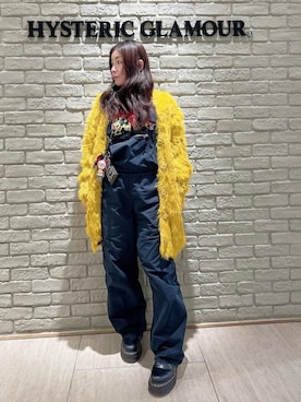 「アイテム（つなぎ/オールインワン）」を使った、SUZUKIさん（レディース・150cm）の秋コーディネート