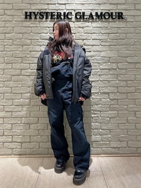 「アイテム（つなぎ/オールインワン）」を使った、SUZUKIさん（レディース・150cm）の秋コーディネート